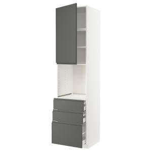 IKEA - aahorno pt3cj, blancoVoxtorp gris oscuro, 60x60x240…