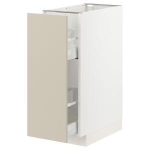 IKEA - abj accxtríbl, blancoHavstorp beige, 30x60 cm blanco…