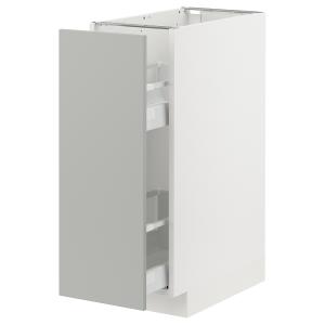 IKEA - abj accxtríbl, blancoHavstorp gris claro, 30x60 cm b…