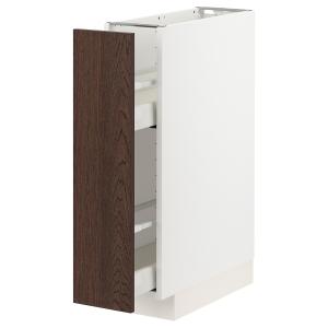 IKEA - abj accxtríbl, blancoSinarp marrón, 20x60 cm blanco/…