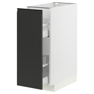 IKEA - abj accxtríbl, blancoUpplöv antracita mate, 30x60 cm…
