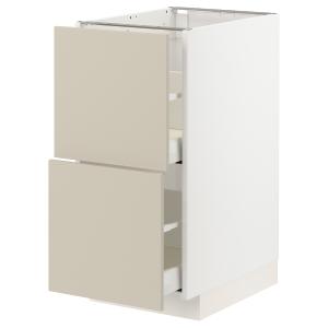 IKEA - abj2frt2cj, blancoHavstorp beige, 40x60 cm blanco/Ha…