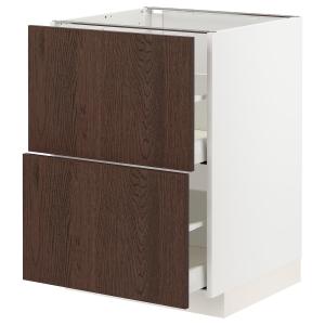IKEA - abj2frt2cj, blancoSinarp marrón, 60x60 cm blanco/Sin…