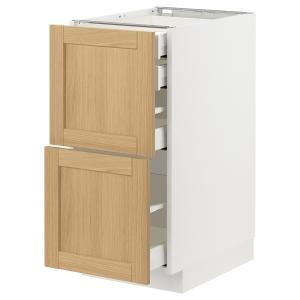 IKEA - abj2frt3cj, blancoForsbacka roble, 40x60 cm blanco/F…