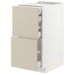 IKEA - abj2frt3cj, blancoHavstorp beige, 40x60 cm blanco/Ha…
