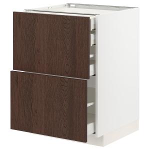 IKEA - abj2frt3cj, blancoSinarp marrón, 60x60 cm blanco/Sin…