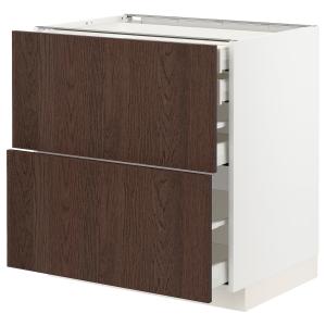 IKEA - abj2frt3cj, blancoSinarp marrón, 80x60 cm blanco/Sin…