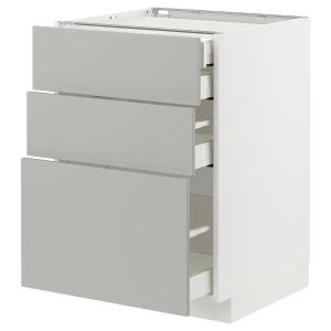 IKEA - abj3frt4cj, blancoHavstorp gris claro, 60x60 cm blan…