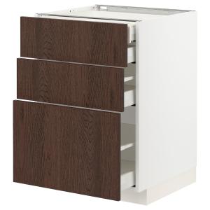 IKEA - abj3frt4cj, blancoSinarp marrón, 60x60 cm blanco/Sin…