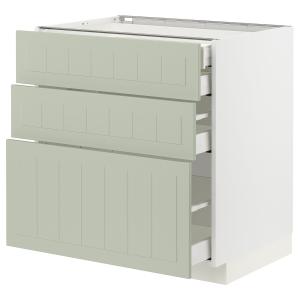 IKEA - abj3frt4cj, blancoStensund verde claro, 80x60 cm bla…