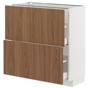 IKEA - abjo2cj, blancoTistorp efecto nogal marrón, 80x37 cm…