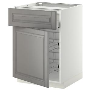 IKEA - abplacacj2cstrej, blancoBodbyn gris, 60x60 cm blanco…