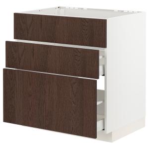 IKEA - abplacaxtrctrintegcj, blancoSinarp marrón, 80x60 cm…