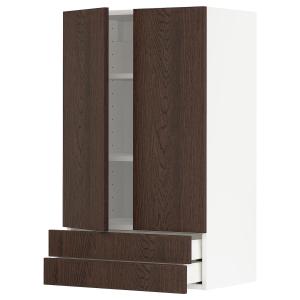 IKEA - aprd 2pt2cj, blancoSinarp marrón, 60x100 cm blanco/S…