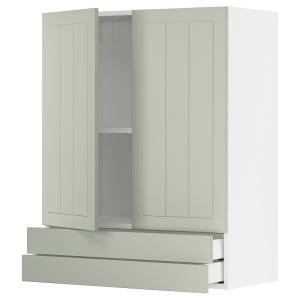 IKEA - aprd 2pt2cj, blancoStensund verde claro, 80x100 cm b…