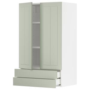 IKEA - aprd 2pt2cj, blancoStensund verde claro, 60x100 cm b…