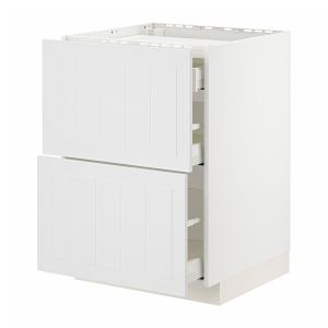 IKEA - armar bajo placa 2frentes3cajones, blancoStensund bl…