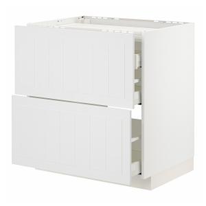 IKEA - armar bajo placa 2frentes3cajones, blancoStensund bl…
