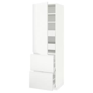 IKEA - Armario 4cajones 2frentes pt baldas blanco/Voxtorp b…