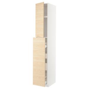 IKEA - armario alto 1pt4 cajones extraíbl, blancoAskersund…