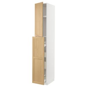 IKEA - armario alto 1pt4 cajones extraíbl, blancoForsbacka…