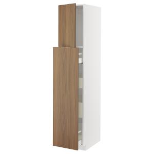 IKEA - armario alto 1pt4 cajones extraíbl, blancoTistorp ef…