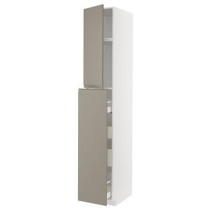 IKEA - armario alto 1pt4 cajones extraíbl, blancoUpplöv bei…