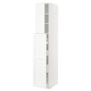 IKEA - armario alto 4 cj1 pt2 bldxtraíbl, blanco Enköpingbl…