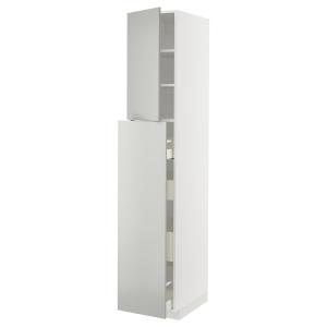 IKEA - armario alto 4 cj1 pt2 bldxtraíbl, blancoHavstorp gr…
