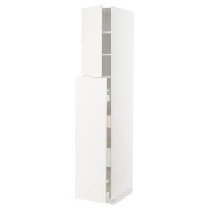 IKEA - armario alto 4 cj1 pt2 bldxtraíbl, blancoVeddinge bl…