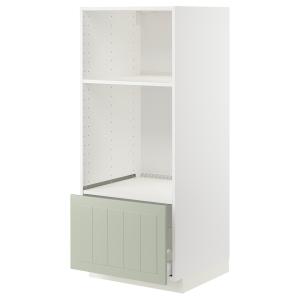 IKEA - Armario alto hornomicro con cajón, blancoStensund ve…