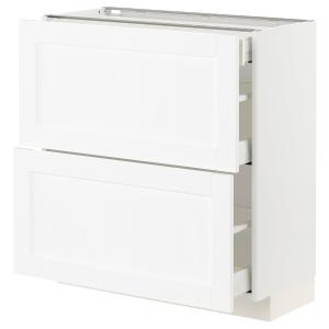 IKEA - armario bajo 2 frentes3 cajones, blanco Enköpingblan…