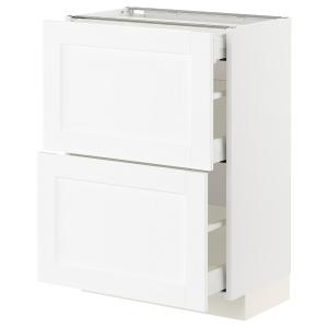 IKEA - armario bajo 2 frentes3 cajones, blanco Enköpingblan…