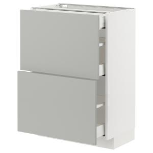 IKEA - armario bajo 2 frentes3 cajones, blancoHavstorp gris…