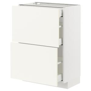IKEA - armario bajo 2 frentes3 cajones, blancoVallstena bla…