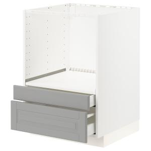 IKEA - Armario bajo para combi microondas, blanco, Bodbyn g…