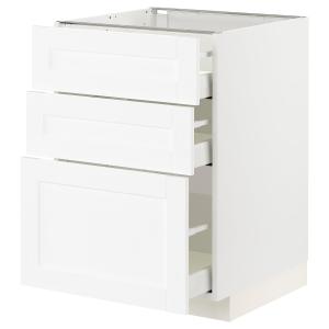IKEA - armario bajo con 3 cajones, blanco Enköpingblanco ef…