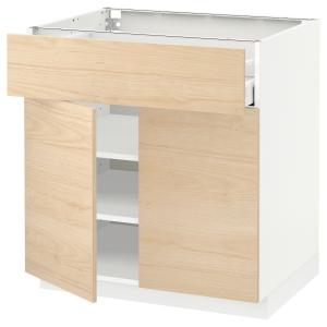 IKEA - armario bajo con cajón y 2 puertas, blancoAskersund…
