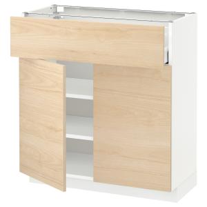 IKEA - armario bajo con cajón y 2 puertas, blancoAskersund…