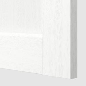 IKEA - armario bajo con cajón y 2 puertas, blanco blanco En…