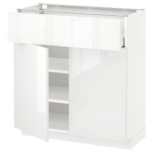 IKEA - armario bajo con cajón y 2 puertas, blancoRinghult b…