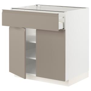 IKEA - armario bajo con cajón y 2 puertas, blancoUpplöv bla…