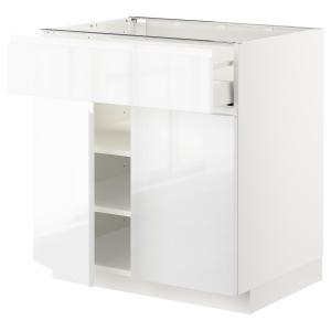 IKEA - armario bajo con cajón y 2 puertas, blancoVoxtorp bl…