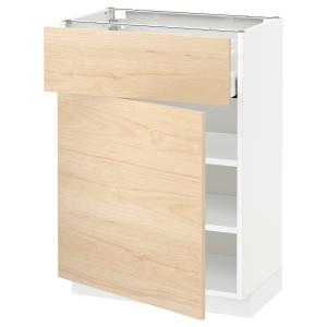 IKEA - armario bajo con cajón y puerta, blancoAskersund efe…