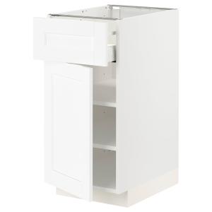 IKEA - armario bajo con cajón y puerta, blanco Enköpingblan…