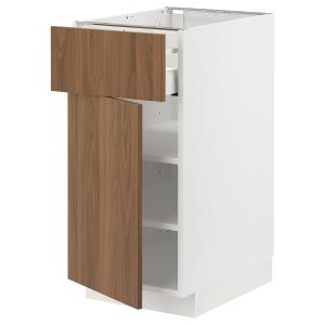 IKEA - armario bajo con cajón y puerta, blancoTistorp efect…