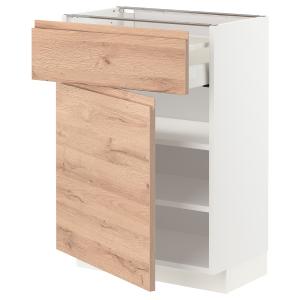 IKEA - armario bajo con cajón y puerta, blancoVoxtorp efect…