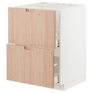 IKEA - armario bajo fregadero 2 cajones, blancoFröjered bam…