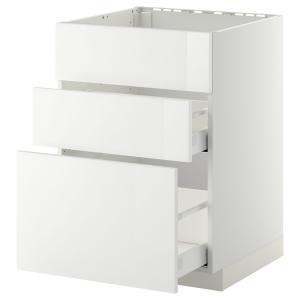 IKEA - Armario bajo fregadero 2 cajones, blanco, Ringhult b…