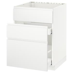 IKEA - Armario bajo fregadero 2 cajones, blanco, Voxtorp bl…